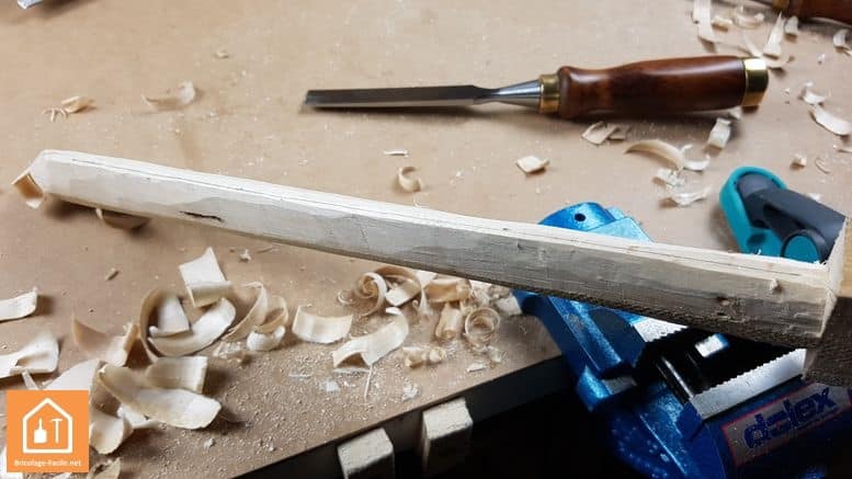  Madera con forma de espada de madera 