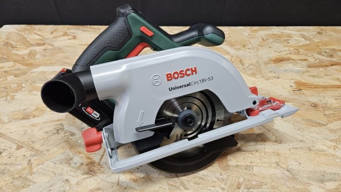 Scie circulaire Bosch UniversalCirc 18V 53