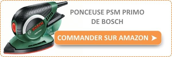 Ponceuse Multi Bosch PSM Primo 50W + Lot Abrasifs | Compacte Pour Coins Et Petits Espaces | Système Auto-agrippant