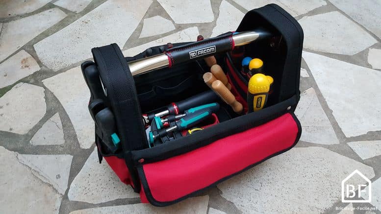 VBESTLIFE poche à outils à la taille Poche à outils, sac à outils, pochette  à outils, sac de taille d'outil bricolage caisse