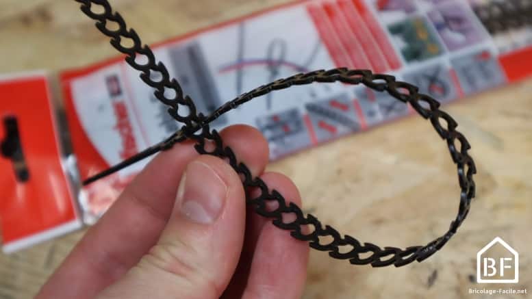 collier de serrage en plastique réutilisable