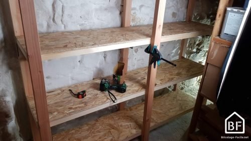 Comment fabriquer des étagères de rangement en bois - BF