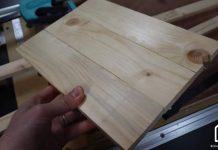 fabriquer une planche de bois