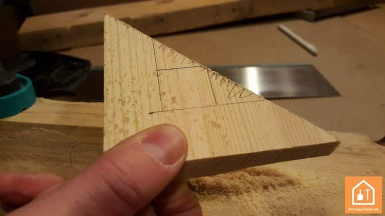 Fabriquer une équerre en bois