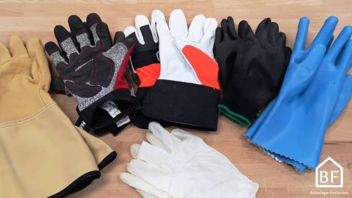 gants de travail / protection