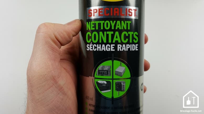 WD40 Specialist - le nettoyant contact