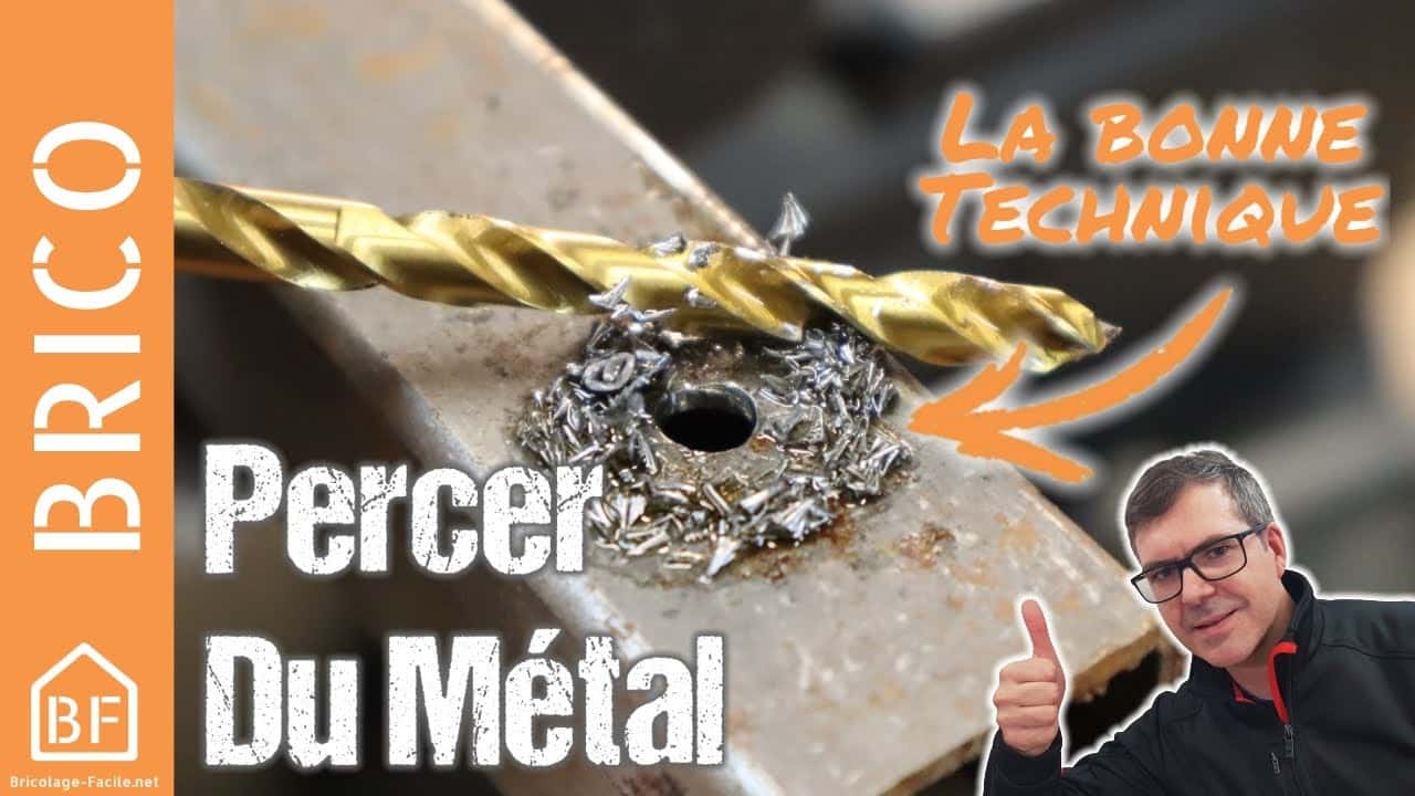 Comment percer du métal : technique et outils - Bricolage Facile