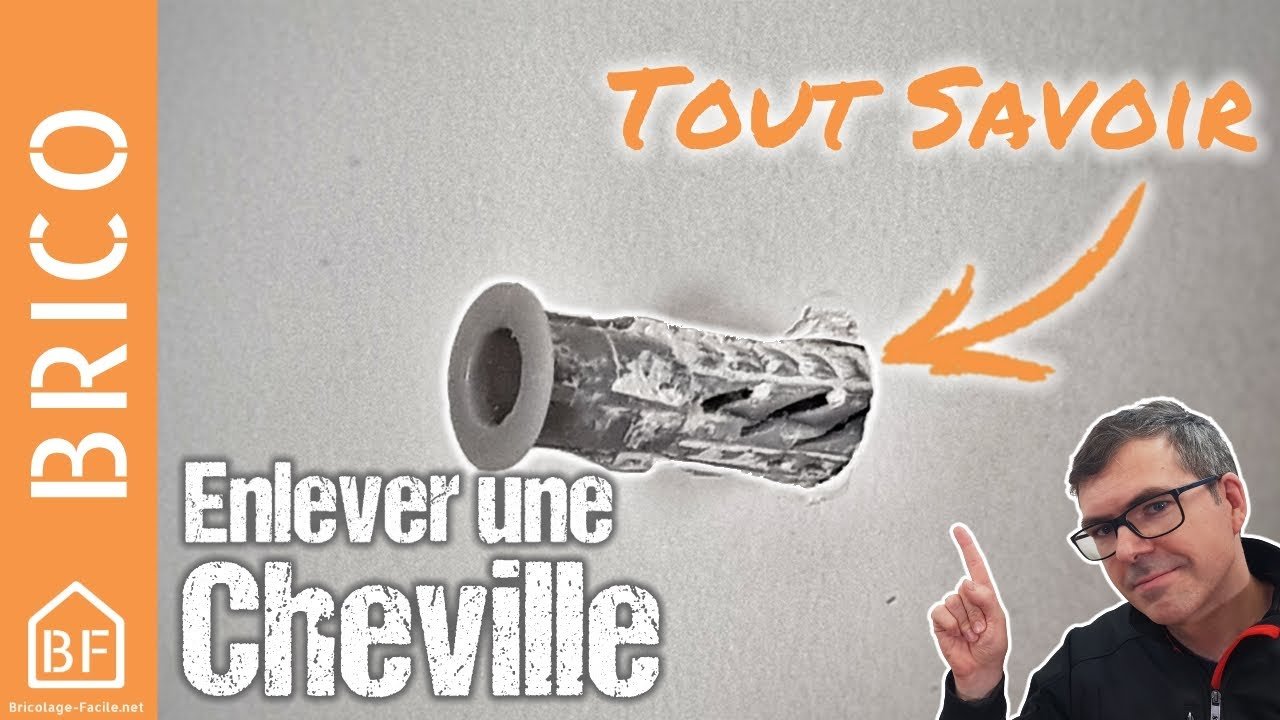 Comment enlever une cheville du mur - Bricolage Facile