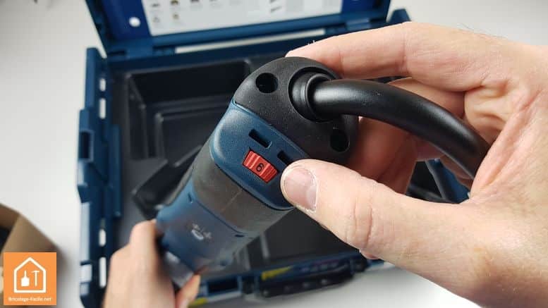 outil multifonctions GOP 40-30 de Bosch Professional - le variateur de vitesses