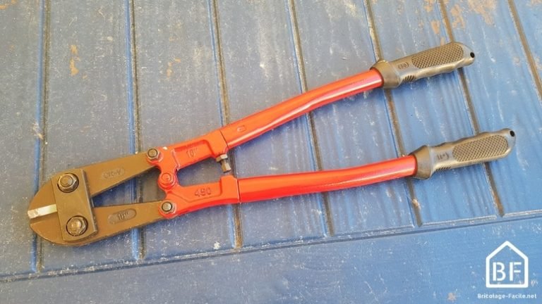 Coupe Boulon Compact CRV - Pince Monseigneur pour Couper Boulons Câble - Bricolage