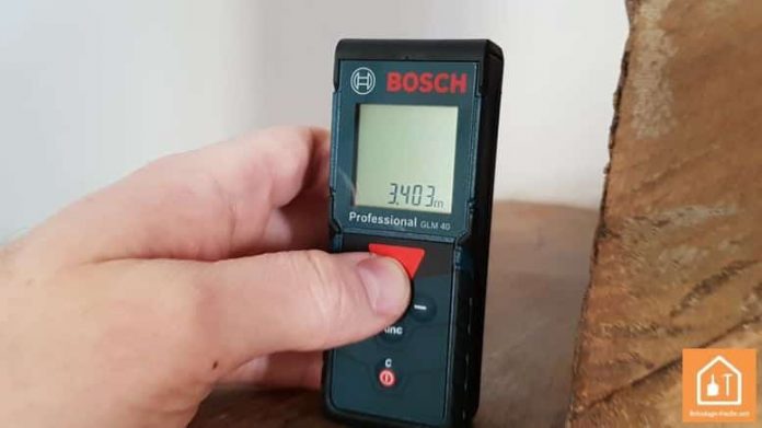 Télémètre laser GLM 40 de Bosch Professional