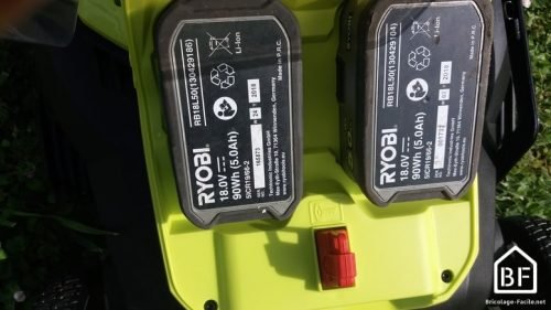 Tondeuse Sans Fil Ryobi RY18LMX37A-0 – 18V – 37 Cm – Hauteur 20-70 Mm – Batterie Non Incluse